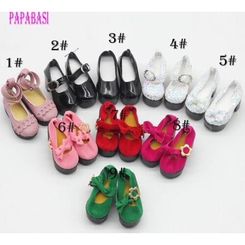 Newest Style 6.3*2.5CM 1/4 Bjd Shoes LOVELY Doll Shoes Msd SD BJD Shoes Doll Accessories