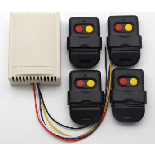 SMC5326 5326 2 Channel 8 Dial Code DIP Switch Receiver Controller Gate Garage Door Remote Control Receiver launcher 330 433 MHz