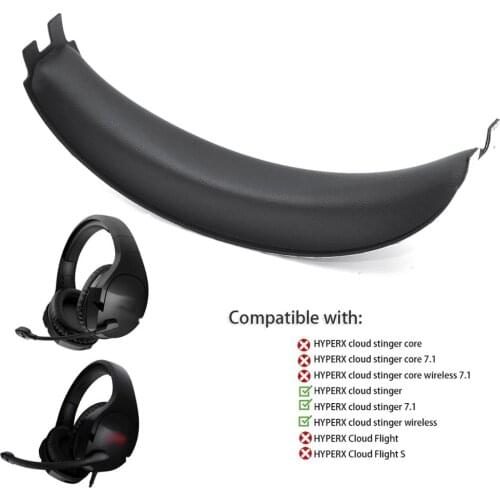 Replacement Cushions Cover Headband Head Band for Kingston HyperX Cloud Stinger Wireless 7.1 Gaming Headsets