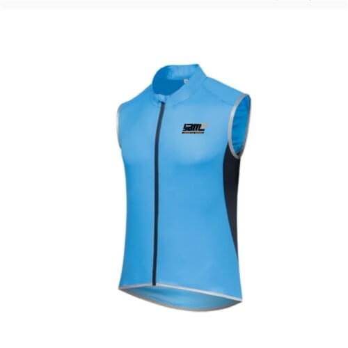 2021 Bycicle Clothing Back breathable mesh logo cycling Gilet Bicycle MTB Lightweight Windproof vest Mountain