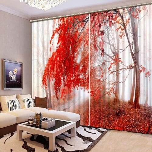 3D Blackout Curtains A variety of Lifelike Refined Elegant Window Curtains Bedroom Living Room Drapes Cortinas De Sala CL-111
