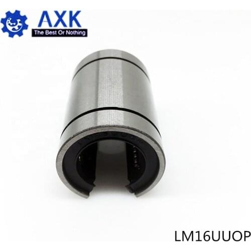4pcs/lot Free shipping LM16UUOP 16mm Linear bearings Open Type CNC Linear Bushing LM16OP