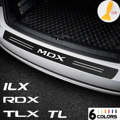 Motorcycle Auto Protection sticker For ACURA MDX ILX RDX TLX TL RL 1pcs Carbon Fiber Vinyl Car Wrap Sheet Roll Film Sticker