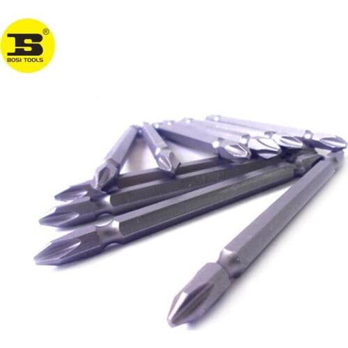 10pc BOSI PH2x100mm 1/4'' Dr.double end screwdriver bits