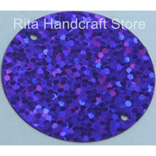 15pcs 80mm Large Round Loose Hologram Sequin Paillette Sewing Decoration,Wedding Craft,Women Kids DIY Garment Accessory SFZ180