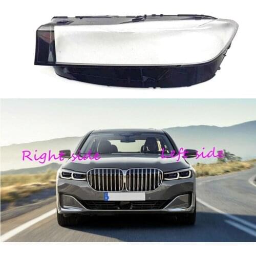 For BMW 7 Series G12 730i 740 750L 2019 2020 Car Headlight Cover Headlamp Lens Auto Shell Cover