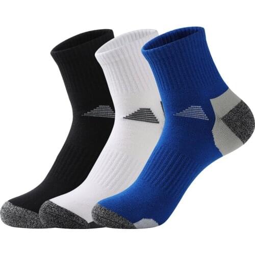 Running Sports Basketball Socks Breathable Skateboard Moisture Wicking Athletic Sock Long Short Style Sweat Deodorant Sox Men