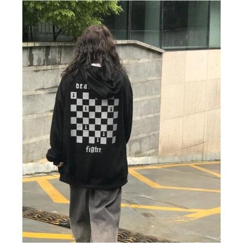 G composite super fire officer figure 】 【 fleece hoodie with velvet thickening coat ins of students