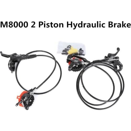 M8000 M8100 Hydraulic Brake set Ice Tech Cooling Pads front and rear for mtb bike parts 800/1500mm