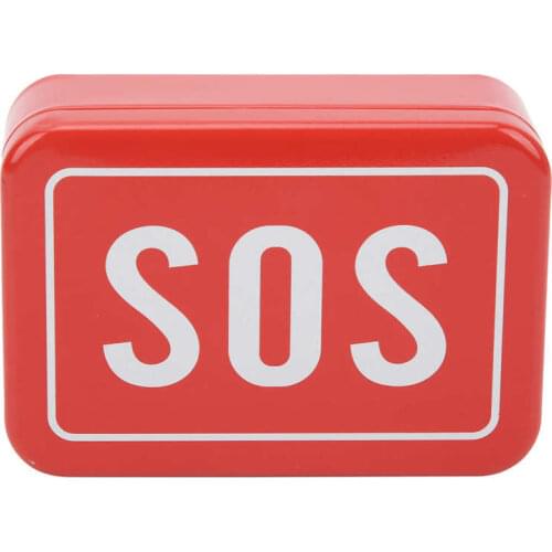 Professional Outdoor Outdoor Emergency Equipment Box SOS Lifesaving Stainless Steel Toolbox Self‑Service Box for outdoor