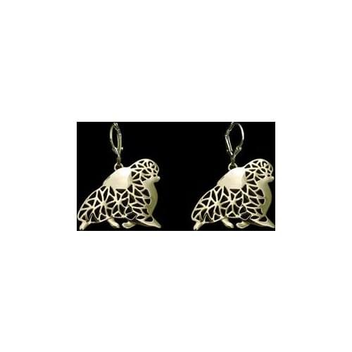 Drop Shipping-Pomeranian Movement Earrings