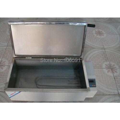 600C 220V electric type Heated water tank, double digital display, thermostat case