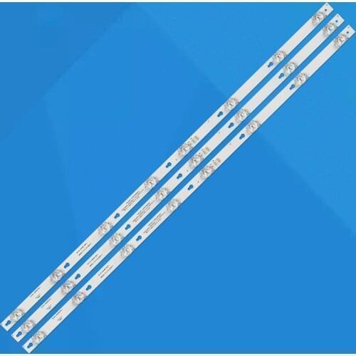 LED Backlight Strip for Thomson 2D02636 43UC6306 43UC6406 43S303 43S305 43DP608 43A730U D43A810 TOT_43D2900_3X8 4C-LB4308-YM010