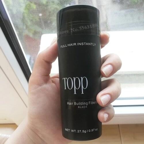 27.5g Natural Keratin Hair Building Fibers Hair 9 Color Instantly Hair Styling Fiber Coloring Powder Spray Powder Hair Treatment