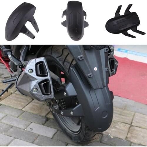Universal Motorcycle Rear Fender Wheel Splash Guard Cover Mudguard 39x16cm Mud Guard for Motorcycle