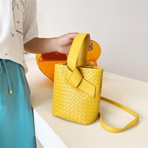 Handbags Women 2021 New Luxury Designer Crossbody Bucket Bag Brand PU Leather Shoulder Square Bags Fashion Purses High Quality