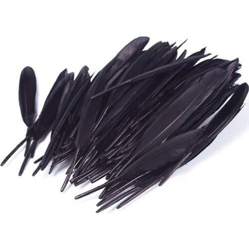 100Pcs/Pack Colorful Goose Feather 4-6 Inches 8-15 Cm Decoration For DIY Craft Home Decor