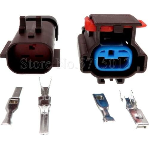 2 Hole 54200275 54200261 Female Male Electrical Wiring Cable Connector Automotive For Car
