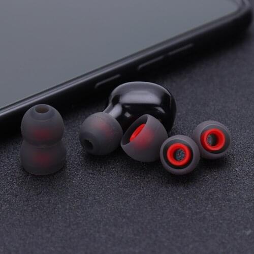 6pcs Eco-Friendly Earbuds Comfortable Silicone Elastic Earbuds Earpads Ear Sleeve Replacement for KZ LZ A4 DZ9 Headset