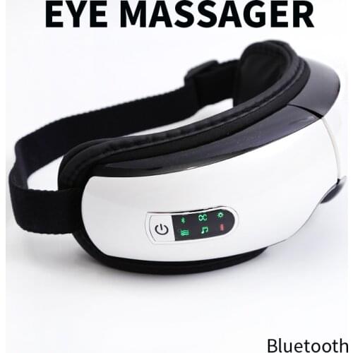Electric Eye Massager Air Pressure Hot Press Anti Wrinkles Tools Bluetooth Music Eye Breathable Health Eye Relax Healthy Care