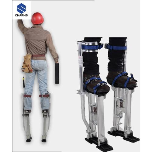 Drywall Stilts & Benches Professional 24-in-40-in Drywall Stilts for Sheetrock Painting or Cleaning
