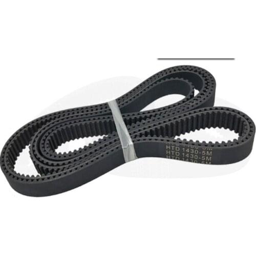 HTD1380-5M HTD1430-5M HTD1440-5M HTD1450-5M HTD1390-5M HTD1400-5M HTD1410-5M HTD1420-5M Rubber Timing Belt Black 1PC