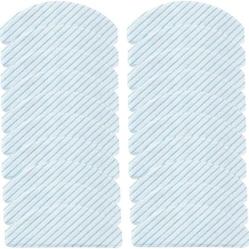 AD-20 Pack Strong Rag for Ecovacs Deebot Ozmo T8 Aivi T8 MAX Vacuum Cleaner Parts