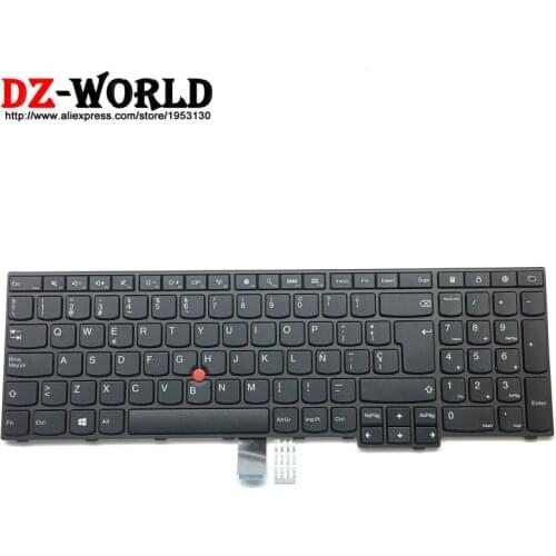 New Original Spanish Keyboard for Lenovo Thinkpad E550 E550C E555 E560 E565 Teclado 00HN084 00HN047 00HN010 SN20F22484