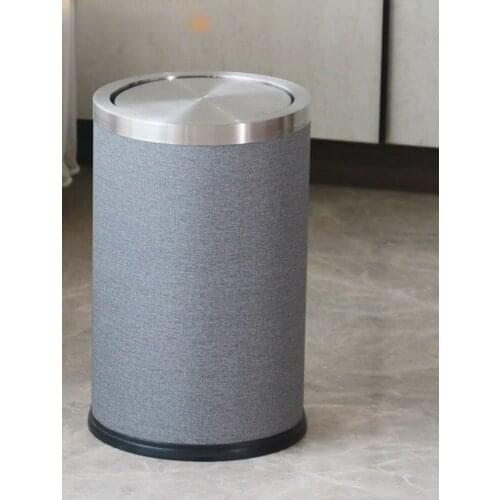 Luxury Kitchen Trash Bin Bedroom Fashion Home Trash Can Minimalist Living Room Nordic Rangement Cuisine Kitchen Storage BC50LJT