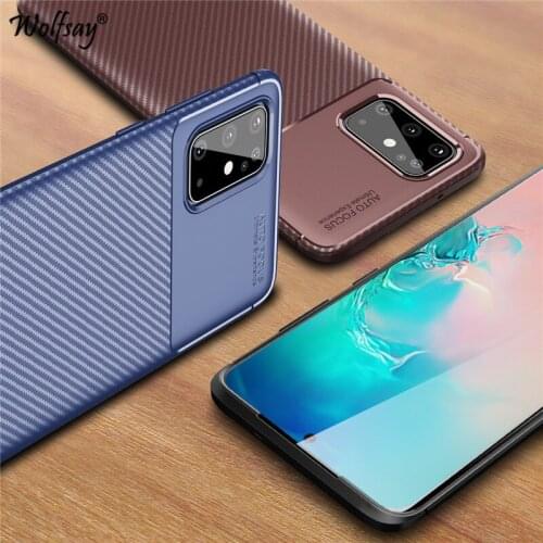 For Samsung Galaxy S20 Plus Case For Samsung S20 Plus Case Shockproof Silicone Cover Phone Bumper For Samsung Galaxy S20 Plus