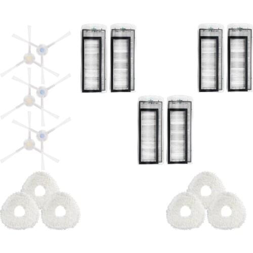 Side Brush HEPA Filter Replacement Mop Cloth Rags for NARWAL J1 Robot Vacuum Cleaner Sweeper Cleaning Accessories