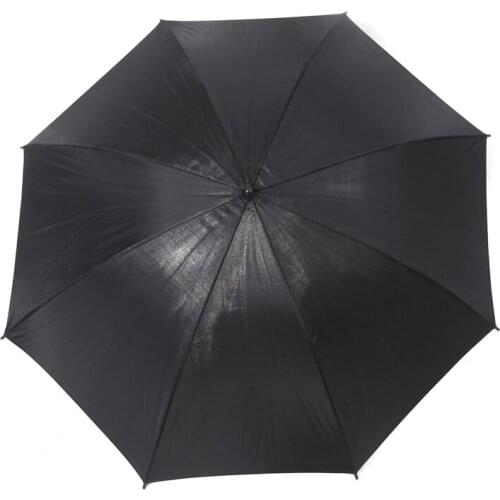 83cm 33in Studio Photo Strobe Flash Light Reflector Black Umbrella