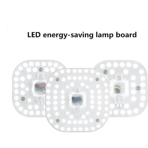 Lens Module LED Replaceable Light source Round Magnet on board CFL Lamp Emergency PCB Tube 12W 18W 24W 36W SMD2835 Ceiling lamp