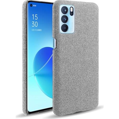 Cloth Texture Fit Phone Case For OPPO Reno6 Pro 5G Case Luxury Febric Antiskid Cover For Oppo Reno 6 Pro Plus 5G 6ro Coque Funda