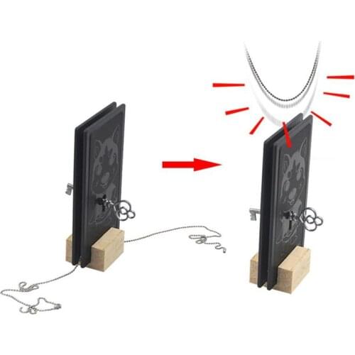 Magical Chain tricks props Tricks Professional Wizard Props Stage Illusions Mentalism Magical Gimmick Accessories For kid Adults