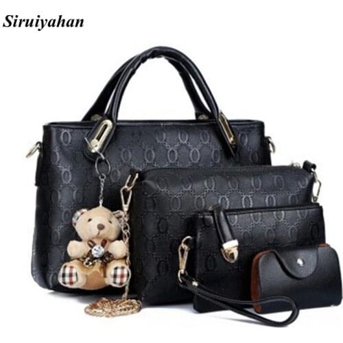 Siruiyahan Luxury Handbags Women Bags Designer Women Leather Handbags Shoulder Bags Women Bag Female Bolsa Feminina