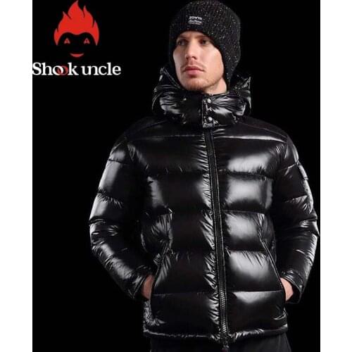 Winter Jacket Mens high quality Thermal Thick Coat Black Parka Male Warm Outwear Fashion White Duck Down Jacket Men #1358