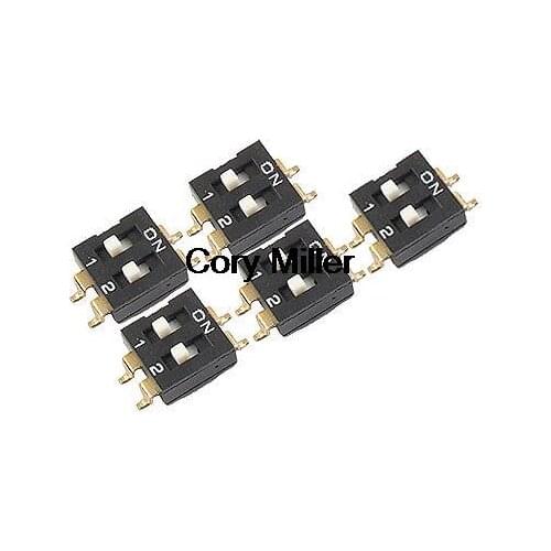 4 Pin Dual Row 2.54mm Pitch SMT Type DIP Switch