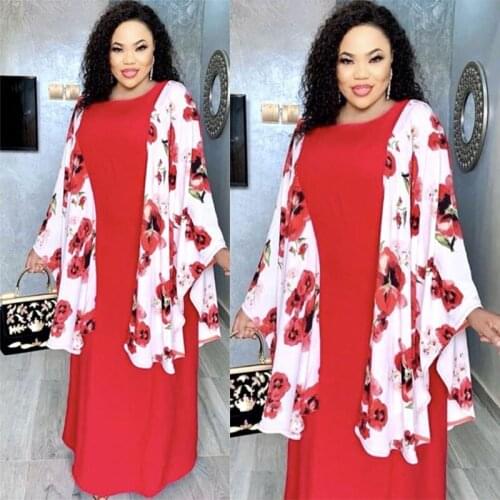 Dashiki African Dresses For Women Traditional Long Maxi Dress Bazin Robe Africaine Clothing Summer Muslim Dress African Clothes