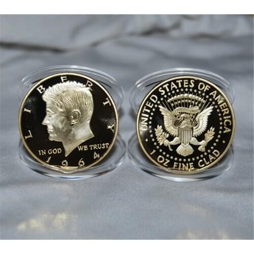 Free shipping 100pcs/lot,1964 Years,1 Oz Fine CladUnited States Of America Liberty Gold Coin