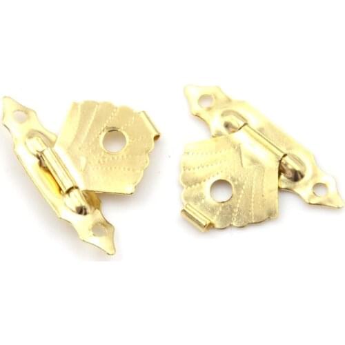 10pcs Decorative Hasp Latch For Home Finuture Buckle Mini Clasp LockAntique Iron Sheet Wooden Case Hasp Jewelry Gift Box