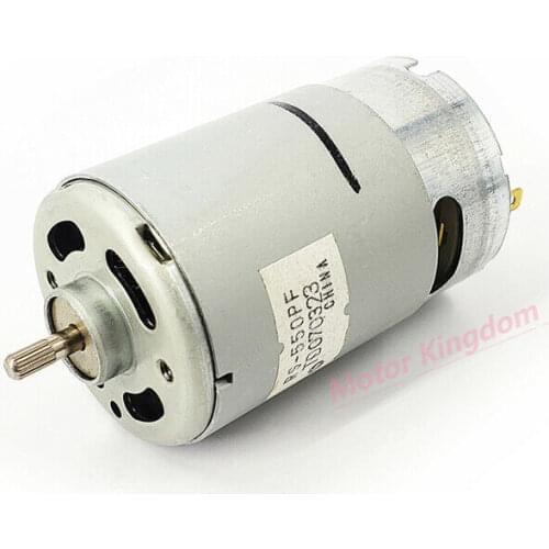 MABUCHI RS-550PF Carbon Brush DC Motor 12V-18V High Speed High Torque Engine For Electric Tool