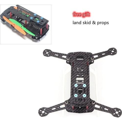 DIY FPV Mini Drone GE260Z Quadcopter Folding Frame Unassembled 260mm Wheelbase Carbon Fiber