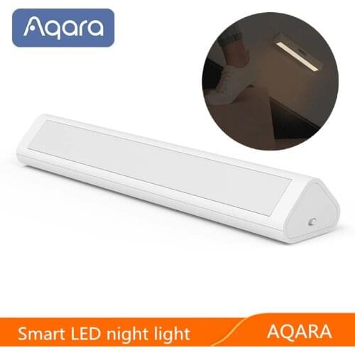 Xiaomi Aqara LED Corridor Night Light Smart Human Body motion Sensor light with light Sensor For Smart Home Bedside aisle