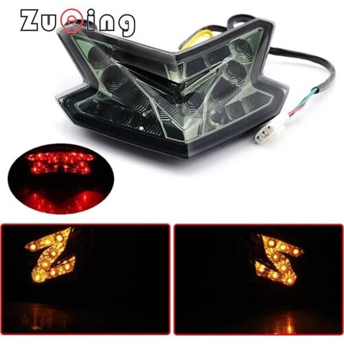 LED Light Rear Tail Light Brake Turn Signals Integrated for KAWASAKI Z125/PRO 2016-2019 Z800 NINJA ZX-6R 2013-2018 17 16 15