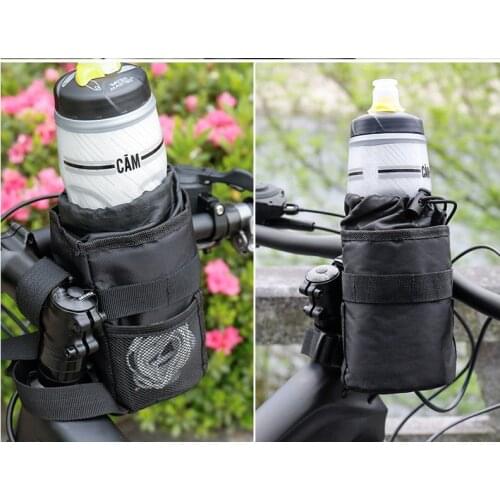 Bike Bottle Bag Bicycle Stem Insulated Water Bottle Bag Bicycle Bag Touring Commuting Insulated Pouch