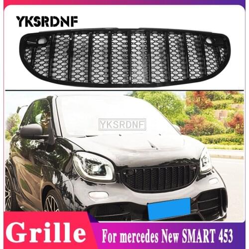 YKSRDNF Suitable for mercedes New SMART 453 sports edition front racing grille without emblem