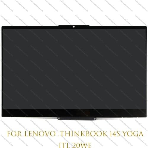 14" FHD 1920*1080 LCD replacement Screen Touch Digitizer Glass Assembly For Lenovo ThinkBook 14s Yoga ITL 20WE 5D10S39686