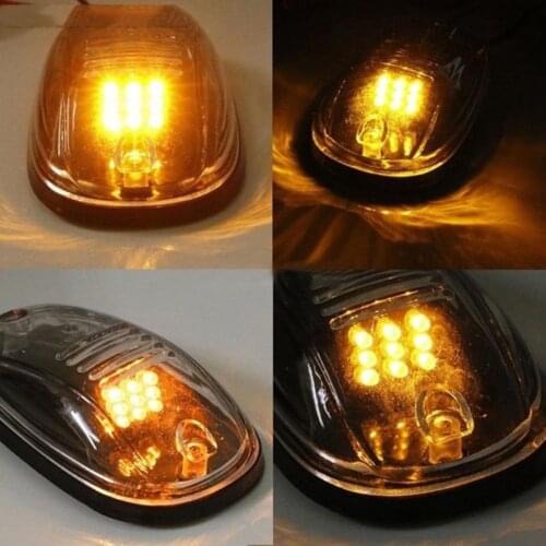 5Pcs Mouse Shape Car Truck Roof Top Warning LED Light Lamp for F-ord F150 D-odge