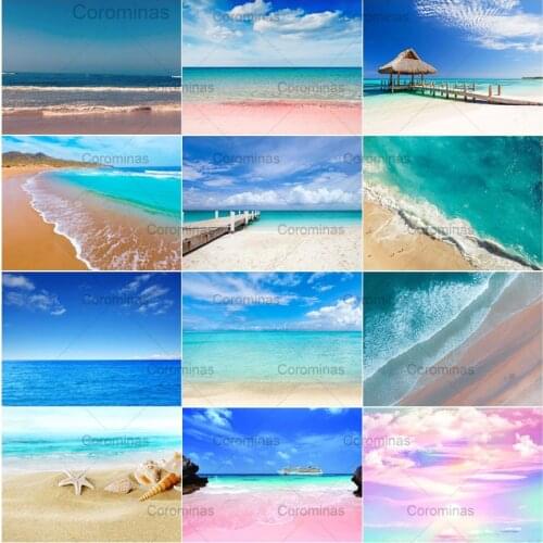 Beach Landscape Diamond Painting 5D Diy Full Diamond Embroidery Cross Stitch Mosaic Rhinestones Kit Crafts Home Decoration Gift